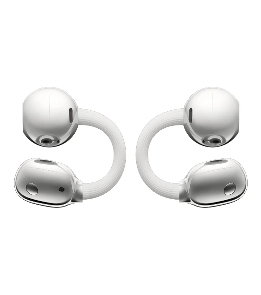 Наушники TWS Huawei FreeClip 2 белый, открытые (клипсы), Bluetooth, быстрая зарядка, до 8 ч