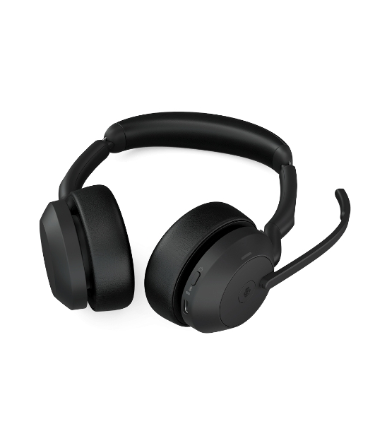 Гарнитура Jabra Evolve2 55 чёрный, беспроводная, Bluetooth, до 16 ч