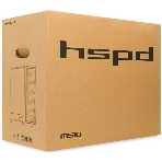 Компьютерный корпус без блока питания HSPD M510, Mesh Mid Tower, черный, TG, 0.5 SPCC, no fans ATX, mATX, mITX 180/280/160мм 1x2.5', 1x3.5', 7xPCI 1xUSB-A 3.0, 1xUSB-A 1.0 517x277x418мм, фото9