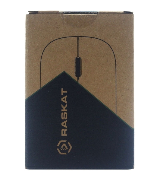 Мышь беспроводная Raskat M003WR белый, 2400 dpi, радиоканал, Bluetooth, USB, кнопки - 3