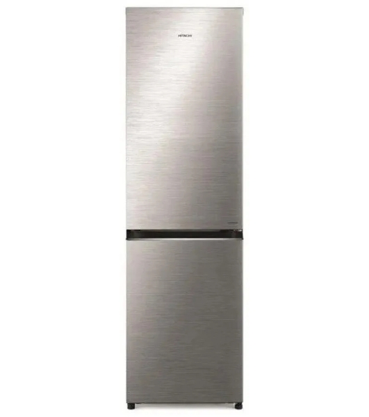 Холодильник Hitachi R-B410PUC6 BSL серебристый бриллиант двухкамерный 215/105л морозилка сверху, No Frost