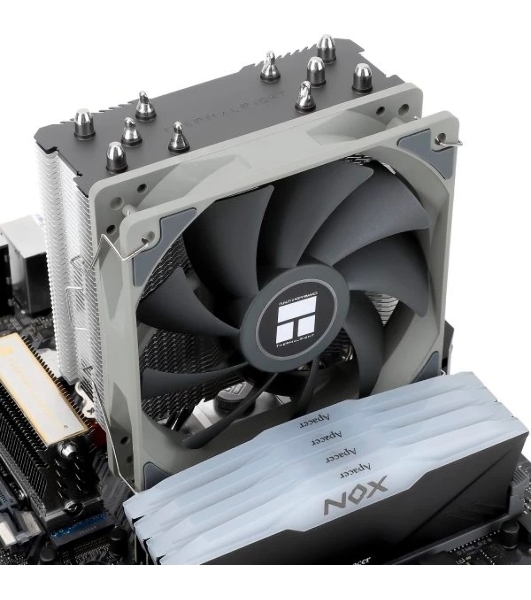 Кулер Thermalright Assassin King 120 SE серебристый 120мм алюминий+медь 1550rpm 25.6db 4-pin 148мм