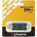 Флешка USB Kingston DataTraveler Duo (DTDEG2/256Gb), 256Gb, USB3.2/Type-C, R/W 150/60, зеленая, фото4