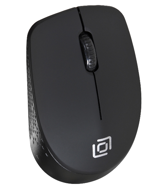 Мышь беспроводная Oklick 486MW черный, 1000 dpi, радиоканал, USB, кнопки - 3