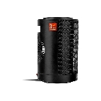 Тепловентилятор керамический Denzel DTFC-1200S, черный, 600/1200 Вт, 12 м2, 3 режима, термостат, фото5