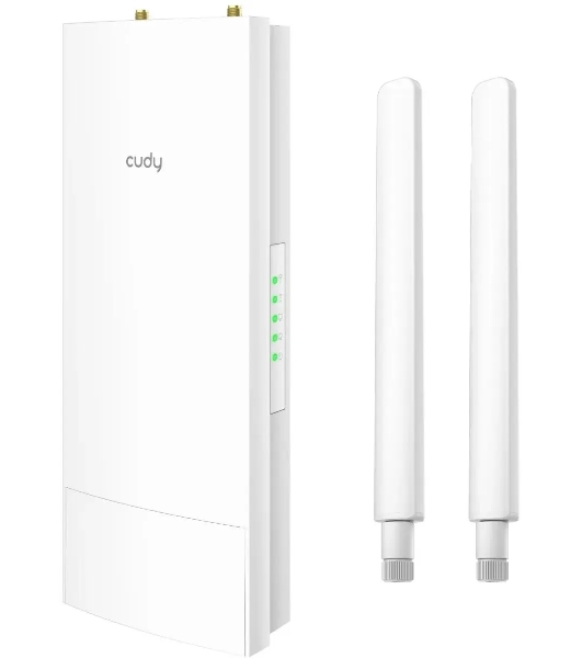 Повторитель беспроводного сигнала Cudy AP1200 Outdoor AC1200 Wi-Fi белый