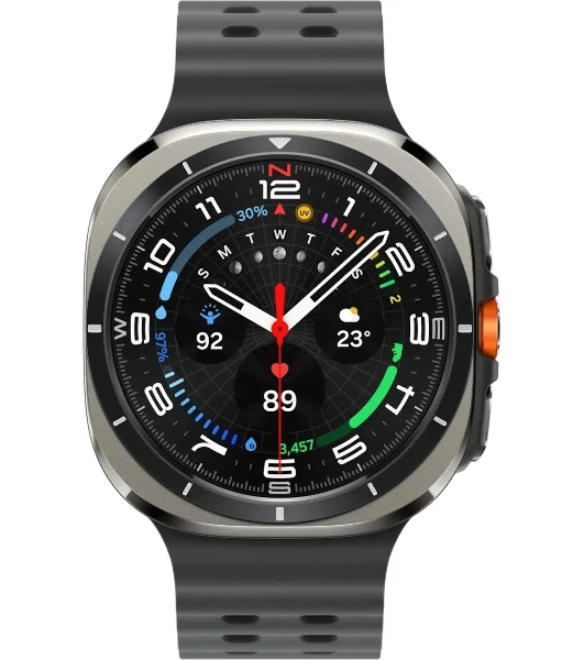 Умные часы Samsung Galaxy Watch Ultra 2025 1.5' Super AMOLED, 4G LTE, IP68, серебристый / серый