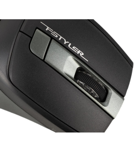 Мышь беспроводная A4Tech Fstyler FB35 зеленый/черный, 2000 dpi, радиоканал, Bluetooth, USB, кнопки - 6