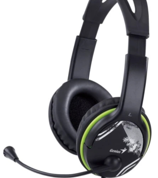 Гарнитура Genius HS-400A черный, проводная
