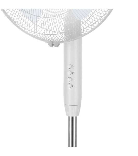 Вентилятор Coolfort CF-2029 белый, напольный, 40 Вт, 3 скорости, 42 см