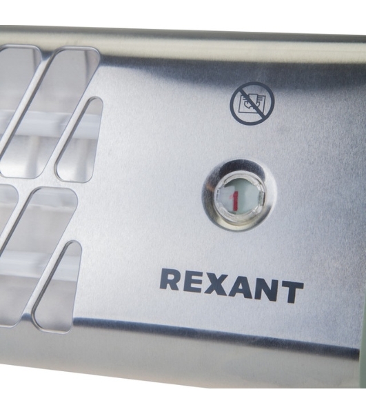 Обогреватель инфракрасный панельный Rexant серый, кварцевый, 1500 Вт, 20 м2, 3 режима обогрева