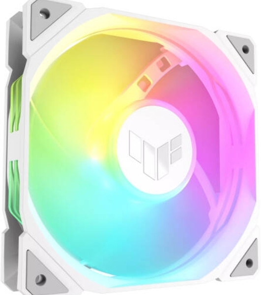 Вентилятор в корпус ASUS TUF GAMING TR120 FAN ARGB WHITE белый, 120x120x28 мм, 2000 об/мин, 29 дБ, 4 pin