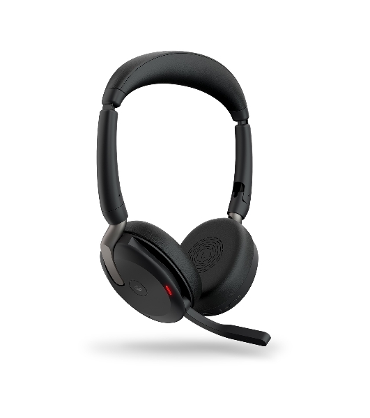 Гарнитура Jabra Evolve2 65 Flex чёрный, беспроводная, Bluetooth, до 32 ч