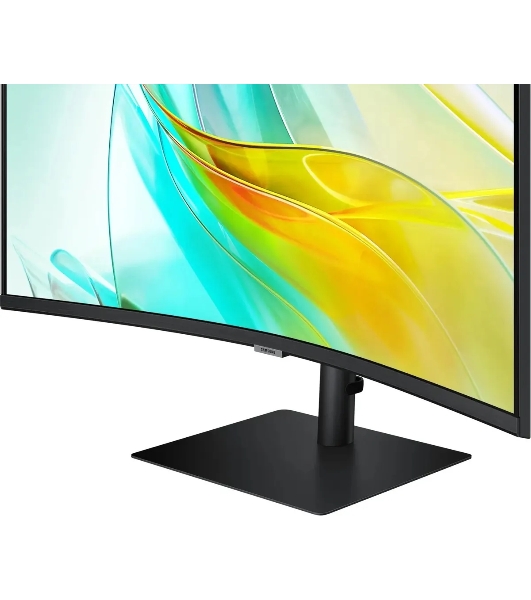 Монитор 34' Samsung ViewFinity S6 S34C650UAIXCI VA 3440x1440, 100 Гц, 5 мс, 21:9, 350 кд/м², 1xHDMI, 1xDP, 3xUSB, 1xUSB-C, 1xUSB-B, 1x3.5 мм, 2x5 Вт, изогнутый R1000, черный