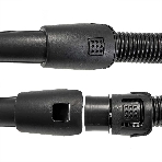 Пылесос Delta LUX DL-0848 черный/красный, 400/2200 Вт, уборка сухая, пылесборник мешок 3,5 л, фото10