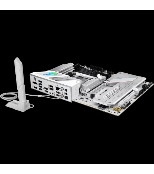 Материнская плата ASUS ROG STRIX B850-A GAMING WIFI, AM5, AMD B850, 4xDDR5, 2xSATA, 4xM.2, 1xPCIe 5.0 x16, 1xPCIe 4.0 x16, 1xPCIe x4, 1xDP, 1xHDMI, 1x2.5Gb LAN, 1xUSB-C 20Gbps, 1xUSB-C 10Gbps, 2xUSB-A 10Gbps, 4xUSB 5Gbps, 2xUSB-A 2.0, 3x3.5 мм, 7.1, ATX