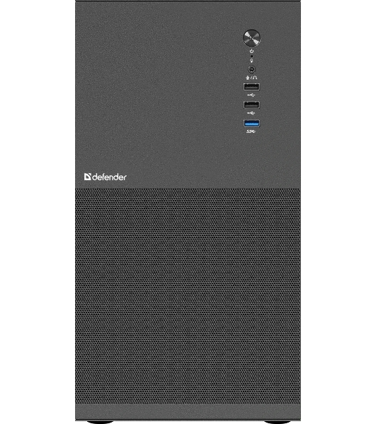 Компьютерный корпус Defender Apex Metal черный, mATX, USB3.0, USB1.1x2