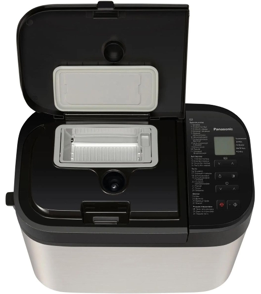 Хлебопечка Panasonic SD-YR2550STS серебристый/черный, 550 Вт, 1.1 кг, 30 программ