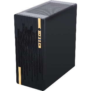 Компьютерный корпус Accord ACC-188R2 черный без БП ATX 4x120мм 1xUSB 2.0 1xUSB 3.0 1xUSB3.1 audio