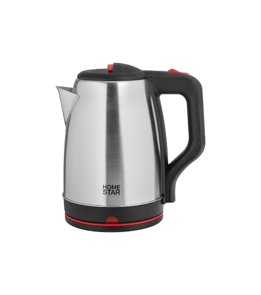 Чайник электрический Homestar HS-1003 1.8л нержавейка, черный