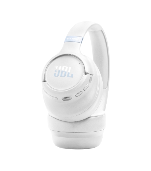 Беспроводные/проводные наушники JBL Tune 780NC белый, полноразмерные, Bluetooth + проводной, адаптивное шумоподавление