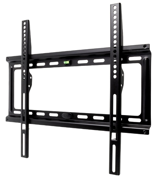 Кронштейн Kromax IDEAL-3 черный, 22'-65', max 50 кг, настенный, VESA 400x400 мм, тонкий профиль