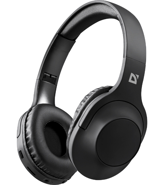 Гарнитура Defender FreeMotion B445 чёрный, беспроводная, Bluetooth, до 25 ч