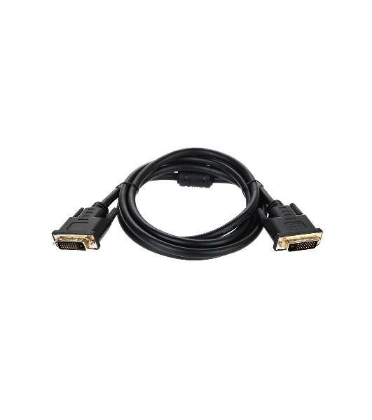 Кабель DVI-D--DVI-D Dual link 25M/25M, экран, феррит.кольца, 1.8м Telecom TCG441D-1.8M