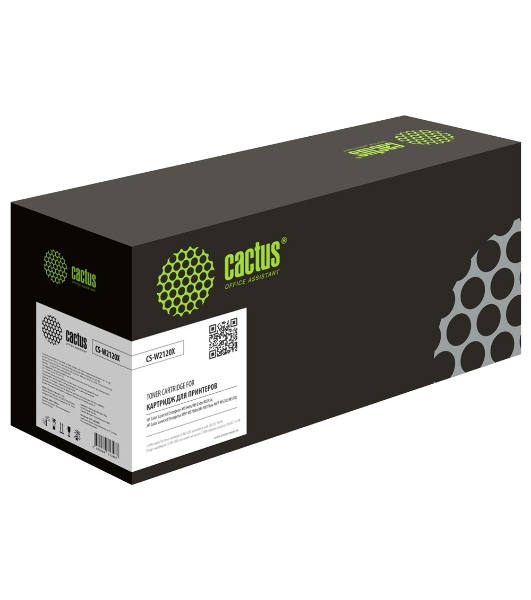 Картридж лазерный Cactus CS-W2120X (212X) черный (13000 стр.) для HP Color LJ M554/M555/578 Enterprise