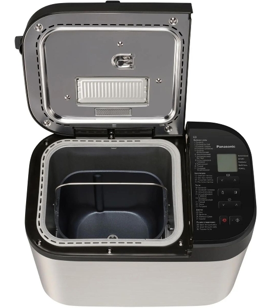 Хлебопечка Panasonic SD-YR2550STS серебристый/черный, 550 Вт, 1.1 кг, 30 программ