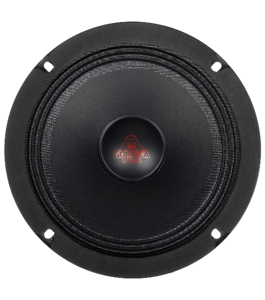 Колонки автомобильные Kicx Gorilla Bass GBL65 200Вт 90дБ 4Ом 16см (6.5дюйм) (ком.:2кол.) широкополосные однополосные