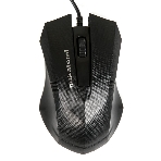 Мышь проводная Nakatomi MON-04U черный, 800 dpi, USB, кнопки - 3, фото3