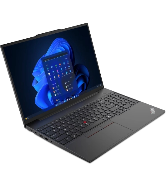 Ноутбук Lenovo ThinkPad E16 G2 Core Ultra 5 125U 16Gb SSD 512Gb Intel Graphics 16' IPS WUXGA (1920x1200) без ОС черный WiFi BT Cam (21MAS04600)