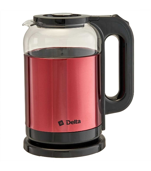 Чайник электрический DELTA DL-1115 красный