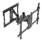 Кронштейн Kromax ATLANTIS-85 черный, Кр. стал. настенный для TV 32'-70', max 50 кг, 5 ст св., нак. ±10°, пов. ±60°, от ст. 74-441 мм., max VESA 600-400 мм, фото 1