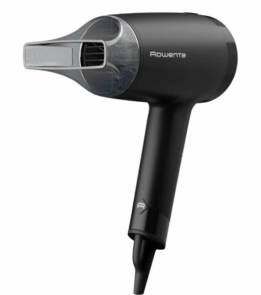 Фен Rowenta Express Style CV1803F0 черный/серый, 1600 Вт, компактный