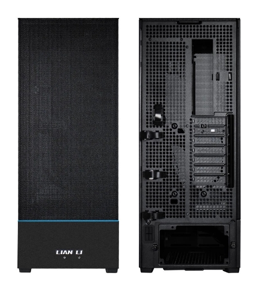 Компьютерный корпус MidiTower Lian Li SUP 01 черный RGb (ATX, без БП, ARGb, 2xUSB3.2 Type-A + USB3.2 Type-C) (G99.SUP01X.00)