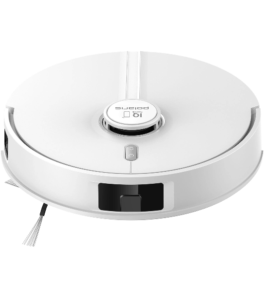 Робот-пылесос Polaris IQ Home PVCR 5005 белый, 5100 мАч Li-ion, уборка сухая/влажная, пылесборник контейнер 0,3 л