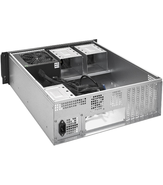 Серверный корпус ExeGate EX293923RUS Pro 3U450-09 (RM 19', высота 3U, глубина 450, БП 1200ADS, USB)