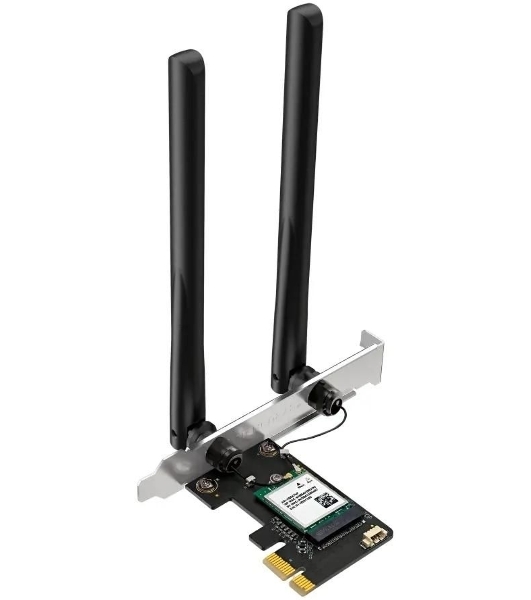 Двухдиапазонный беспроводной адаптер Mercusys MA70XE PCI-Express Wi-Fi с Bluetooth