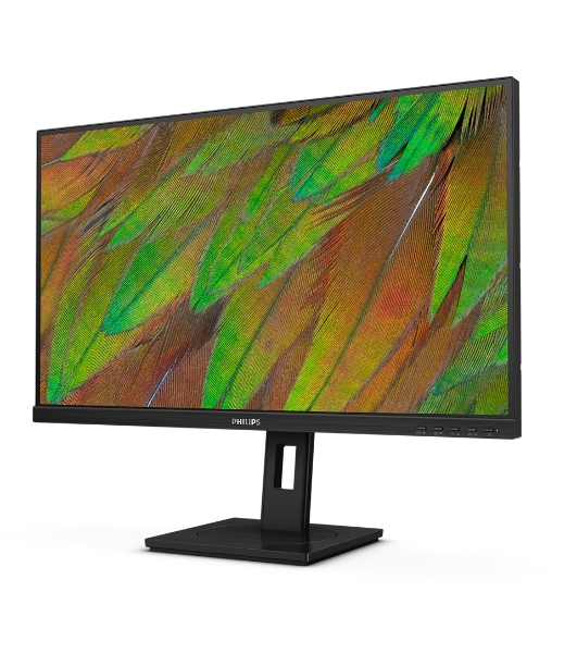 Монитор 27' Philips 27B1U3900/00 IPS 3840x2160, 60 Гц, 4 мс, 16:9, 350 кд/м², HDMI 2.0, DP 1.4, USB-C (90 Вт), USB Hub (3x USB 3.2), 3.5 Jack, Ethernet, HDR10, Adaptive-Sync, динамики (2x2 Вт), черный