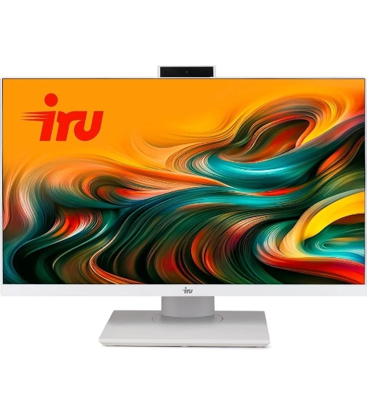 Моноблок IRU Tactio 23IW 23.8' Full HD i5 1235U (1.3) 16Gb SSD512Gb Iris Xe Windows 11 Pro GbitEth WiFi BT 120W Cam белый 1920x1080 (RUS)