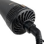 Фен-щетка Centek CT-2062 черный/золотистый, 1200 Вт, 80 мм, ионизация, фото2