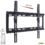 Кронштейн Kromax IDEAL-3 черный, 22'-65', max 50 кг, настенный, VESA 400x400 мм, тонкий профиль, фото3