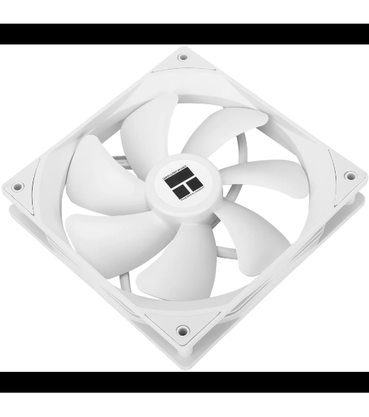 Кулер для корпуса Thermalright TL-C14CW белый (140x140x25mm, 4-pin PWM, 75.8CFM, 26.4dBA, 1500RPM)