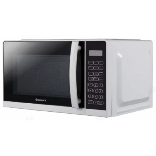 Микроволновая печь Sakura SA-7052W белый, 20 л, 700 Вт, переключатели - сенсор