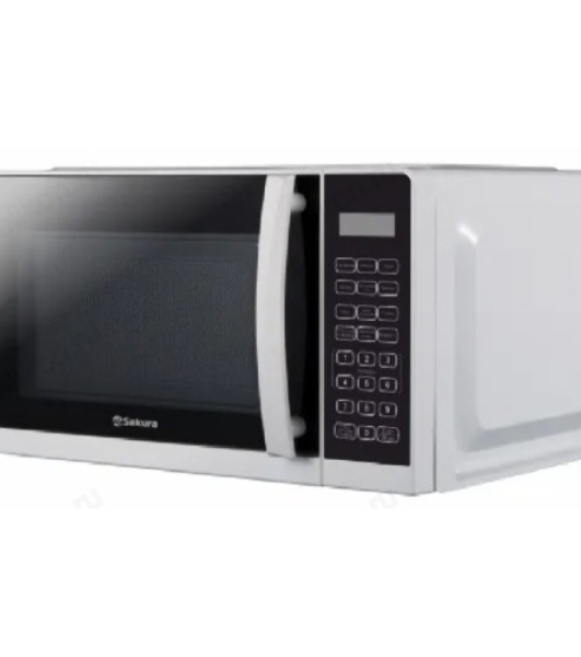 Микроволновая печь Sakura SA-7052W белый, 20 л, 700 Вт, переключатели - сенсор