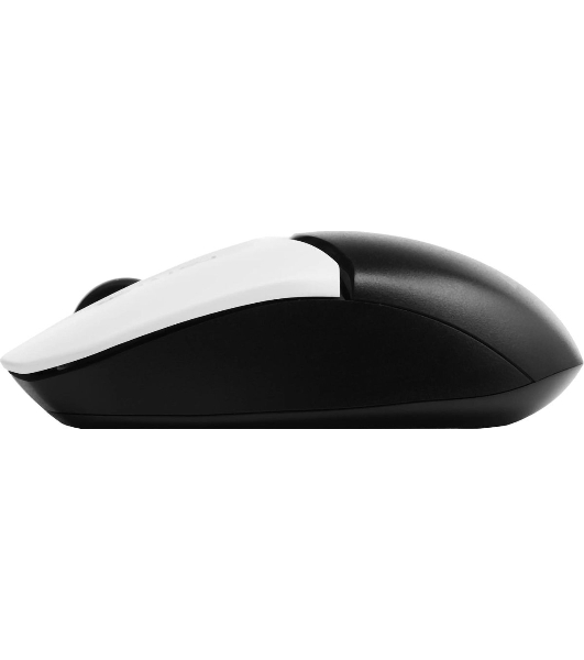 Мышь беспроводная A4Tech Fstyler FB12 белый/черный, 1200 dpi, радиоканал, Bluetooth, USB, кнопки - 3