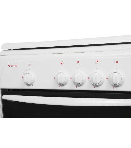 Плита газовая Gefest ПГ 1200-С7 К38 белый, конфорок 4 шт, духовка 63 л, 60 см x 85 см x 60 см