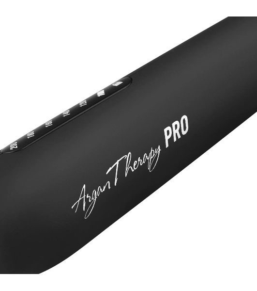 Щипцы для завивки волос Polaris PHS 3410TAi Argan Therapy PRO черный, 34 мм, 220 °C, 6 режимов
